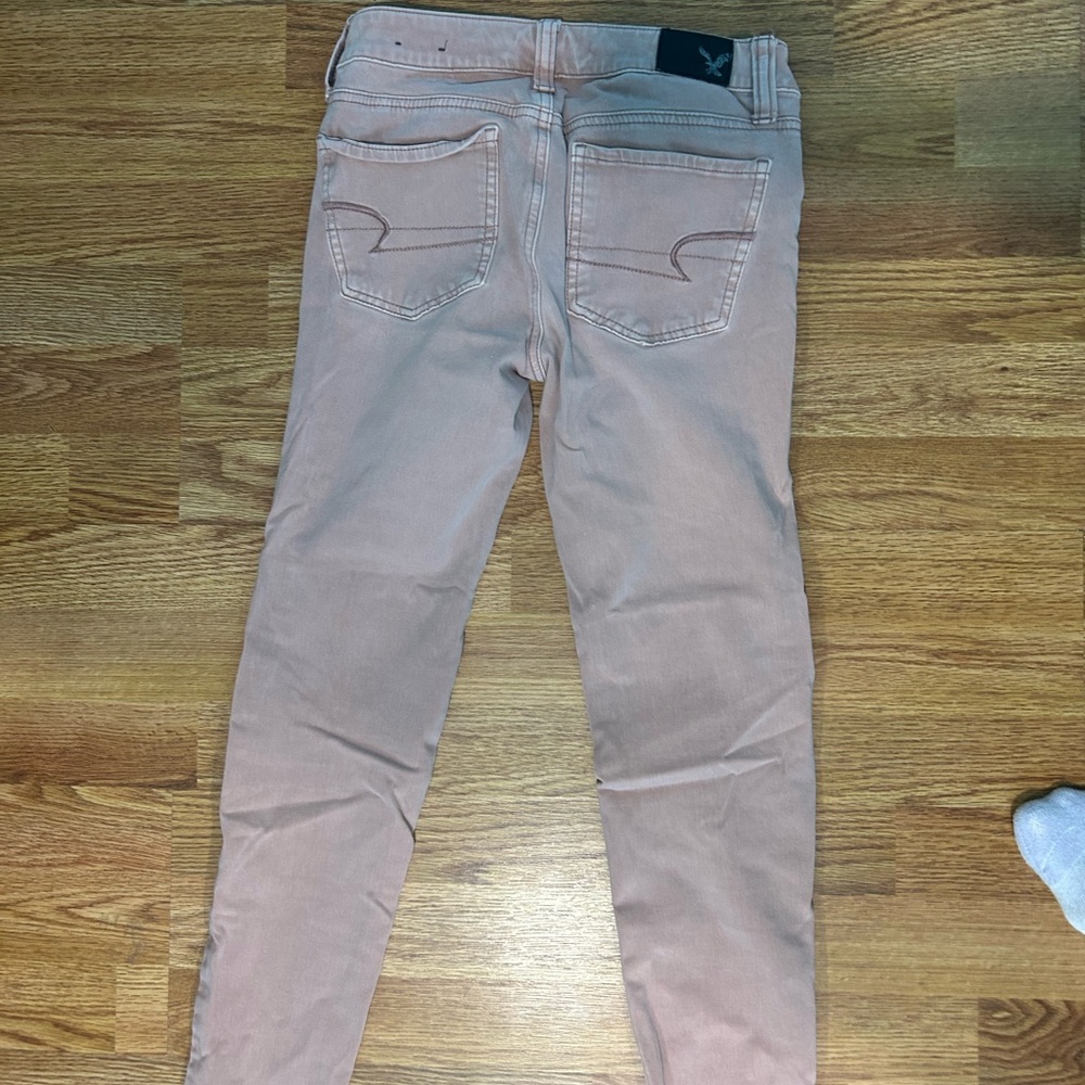 American Eagle Outfitters Women's Pink Skinny Jeggings